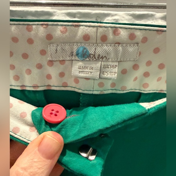 Boden Chino in Green  Size 10p - Picture 6 of 8